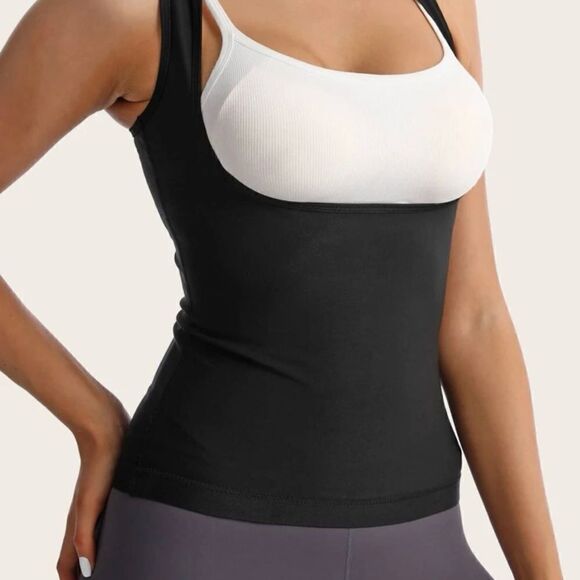 Sauna Sweat Enhancing Vest Waist Trainer - Picture 1 of 5